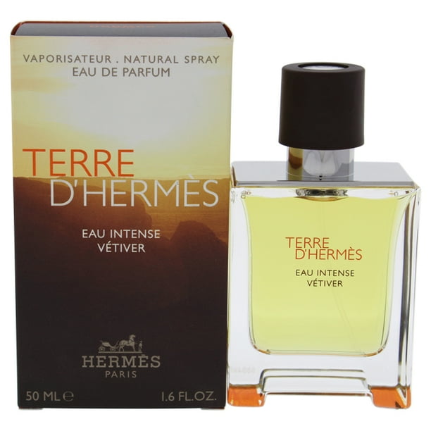 HERMES Terre DHerm Eau Intense Vetiver Eau De Parfum for Men 3.4 Ounce