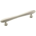 thumbnail image 3 of Amerock BP24233SN-XCP2 Angouri Oval Shape Bar Cabinet Drawer Pull 5" Center To Center  - pack of 2, 3 of 3