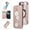 Rosegold, variant on Eombossed Floral Flip Case for iPhone 12 Pro / 12,Case Wallet PU Leather with Card Holder RFID Blocking Compatible with MagSafe Protection Clear Back Shockproof Cover for iPhone 12 Pro / 12,Rosegold