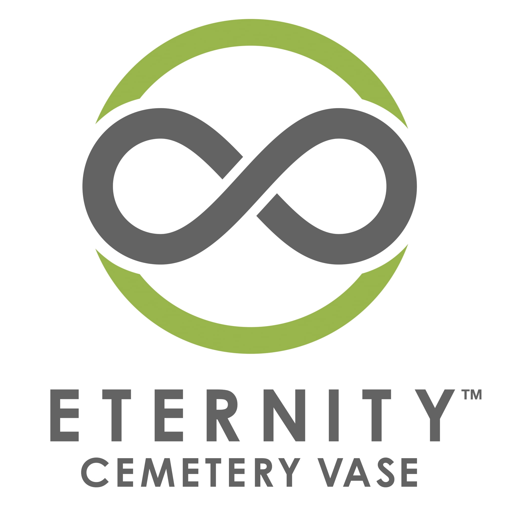 (2 pack) FloraCraft 12.9" Eternity Cemetery Green Plastic Cone Vase