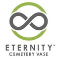 thumbnail image 6 of FloraCraft 12.9" Eternity Cemetery Green Plastic Cone Vase, 6 of 6