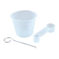 thumbnail image 1 of 3 piezas para máquina de pan, accesorios, cuchara de mango largo de 200 ml, para principiantes, con pala, gancho para retirar, accesorios para hornear, 1 of 8