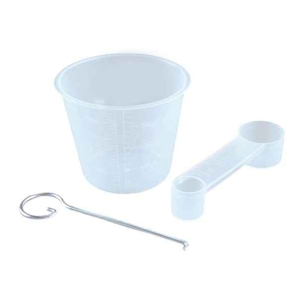 3 piezas para máquina de pan, accesorios, cuchara de mango largo de 200 ml, para principiantes, con pala, gancho para retirar, accesorios para hornear