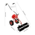 thumbnail image 3 of Gas-Powered Lawn Yard Sweeper, 43cc 2 Stroke Gasoline Powered Road Leaf Sweeper Broom, 1.7HP 8500rpm Artificial Grass Gas Power Cleaner, Hand Push Sweeper, 3 of 22