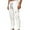 White, variant on Elainilye Fashion Mens Athletic Pants Casual Skinny Cargo Pants Jogging Long Sports Pants