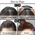 thumbnail image 3 of NOGIS 3 Pcs Invisible False Hair Clip Fluffy Princess Styling Hair Pad Hairpin Hair Base Bump Insert Tool Hair Styling Accessories for Women Lady Girls (Light Brown), 3 of 7