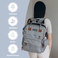 thumbnail image 3 of Mochila para pañales LittleOnes, 5 en 1, con cambiador incluido, 3 of 9
