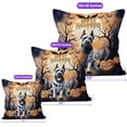 thumbnail image 4 of Mummy Cane Corso Happy Halloween with Pumpkins Bats Spooky Fun Pillow Cushion Double Sided Italian Mastiff Dog Lover Gifts Idea Throw Pillow - 00019, 4 of 4