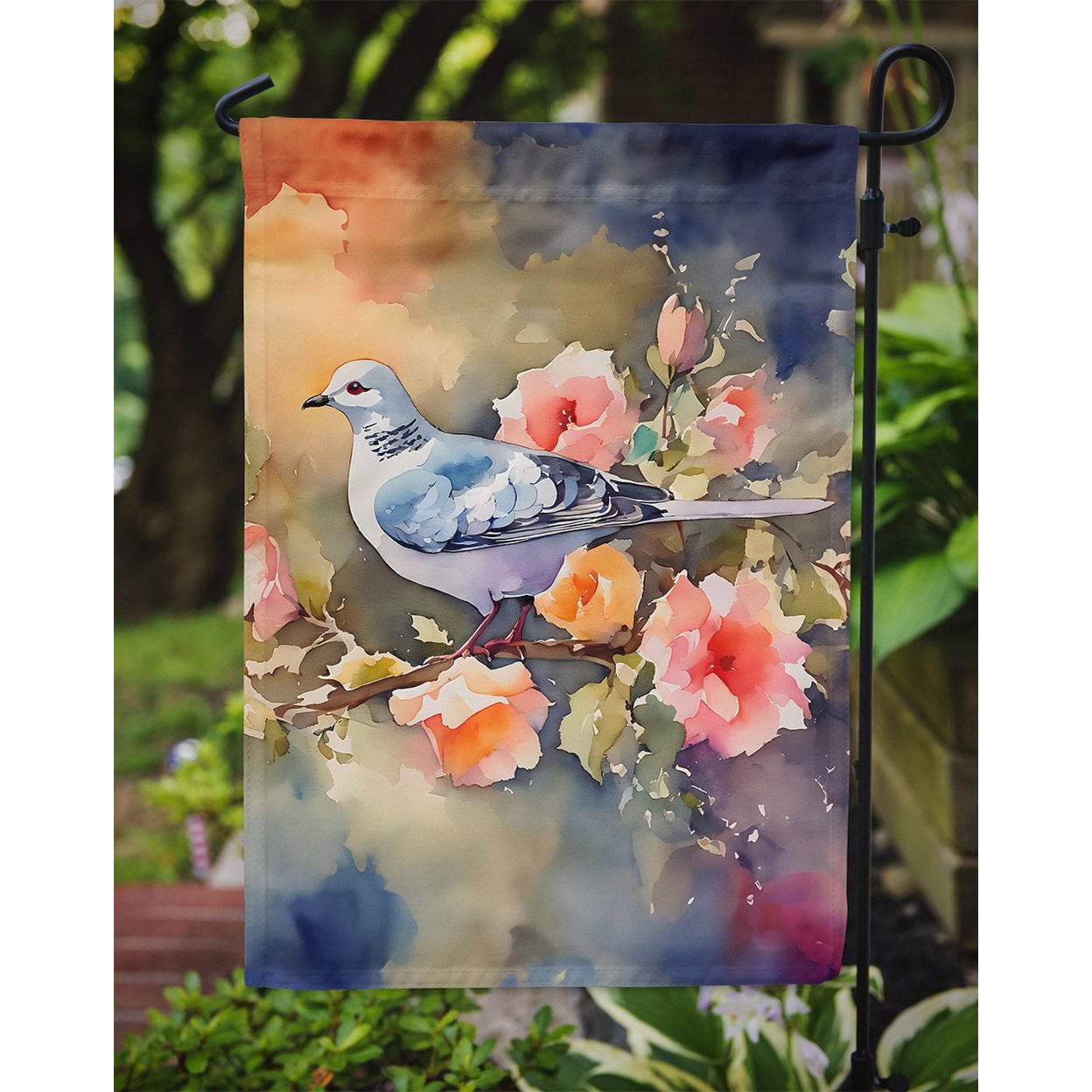 Dove Garden Flag 11.25 in x 15.5 in