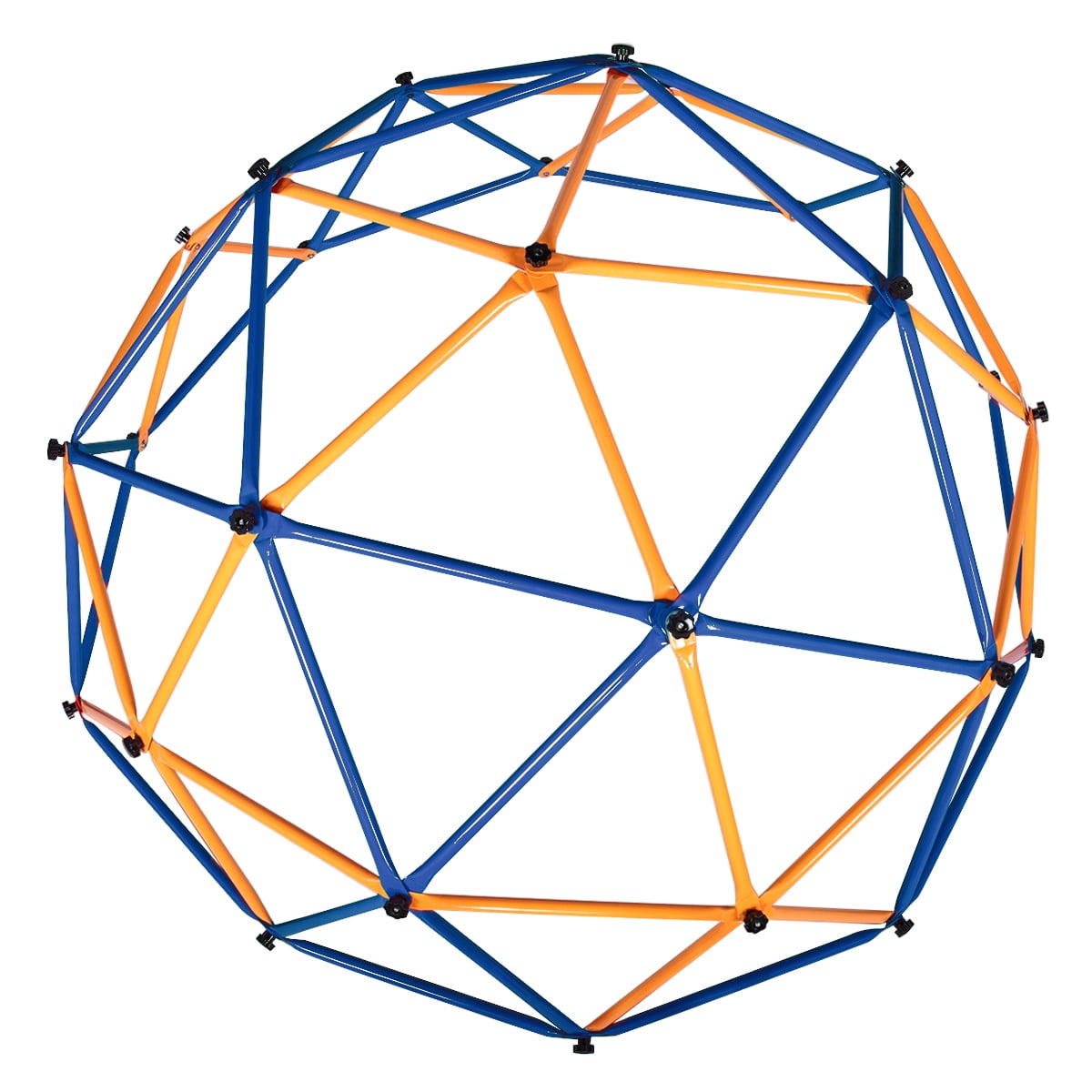10 Foot Large Outdoor Dome Climber, Kid Climbing Dome, Climber Tower Play Center for Kids, Blue and Yellow 10 Foot Large Outdoor Dome Climber, Kid Climbing Dome, Climber Tower Play Center for Kids, Blue and Yellow