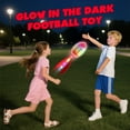 thumbnail image 5 of Beefunni Glow in the Dark Football, LED Light up Football,Outdoor Toys for Boys Girls Age 6 7 8 9 10+ Years Old, Outdoor Sports Activity Night Play, Gift for Kids, 5 of 8