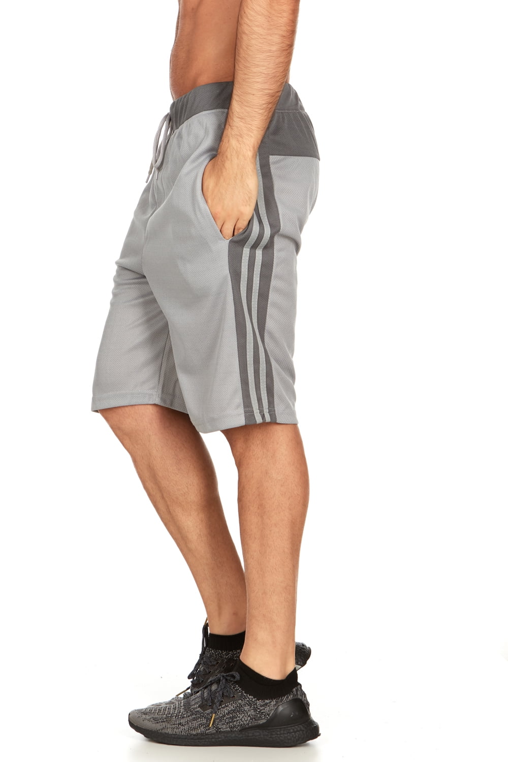 Saml op ornament glide Men's and Big Men's 9" Active Shorts, Mesh Athletic Gym shorts with  pockets, Sizes up to 3X - Walmart.com