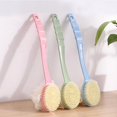 thumbnail image 5 of Spa Shower Body Clean Massage Soft Bristle Bath Brush Shower Brush Exfoliating BLUE, 5 of 8