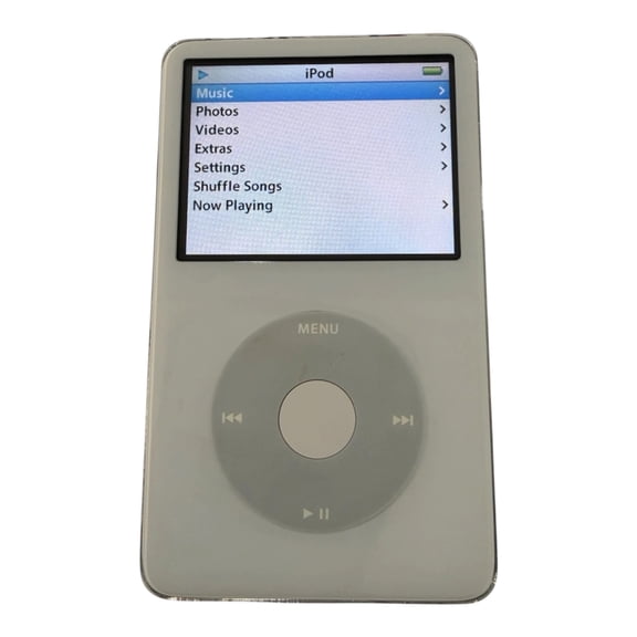 Restored Custom Apple iPod Classic 5th Gen 80GB White + 1 YR CPS Warranty