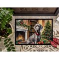 thumbnail image 4 of Carolines Treasures DAC2759JMAT 0.15 x 24 x 36 in. Unisex Weimaraner Cozy Christmas Doormat, 4 of 6
