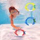 thumbnail image 5 of 3 uds piscina entrenamiento subacuático buceo peces anillos juego juguetes para niños Likrtyny Deportes al aire libre Salida diaria Juego de fiesta, 5 of 9