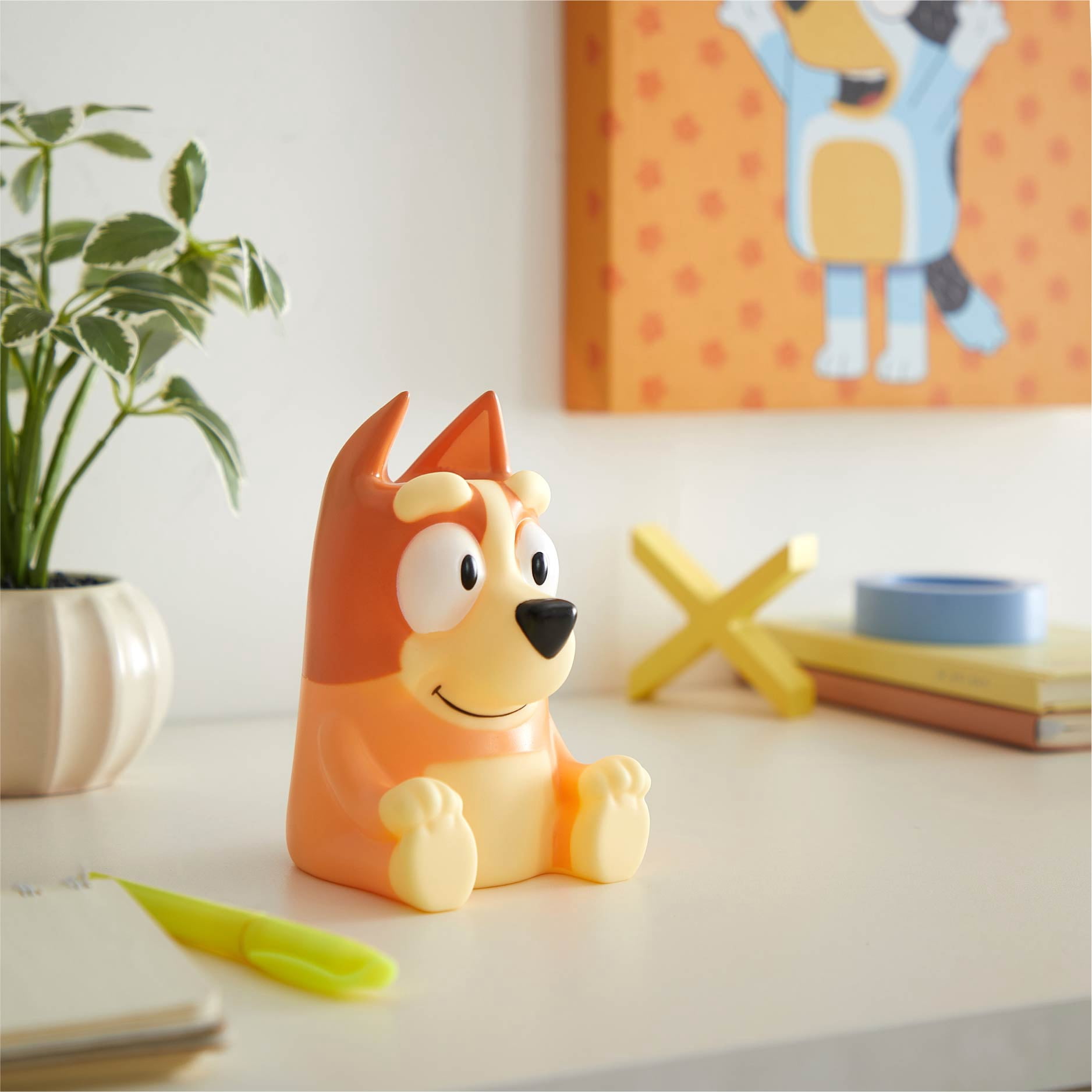 Bingo LED Squishy Mood Light, Brown