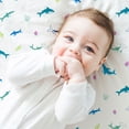 thumbnail image 3 of Shark Attack 100% Cotton Fitted Crib Sheet, 3 of 9