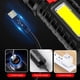 thumbnail image 3 of Linterna súper brillante USB P7900 Trabajo portátil Senderismo Reflector Oro Hugtrwg Para estrenar, 3 of 9