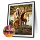 thumbnail image 1 of Cuadros Decorativos 5D DIY diamante pintura indios completo redondo taladro mosaico imagen Kit decoración de pared Tmvgtek embutido en tela, 1 of 9