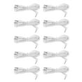 thumbnail image 3 of Cable TENS, 10 unids/bolsa, Cable conductor de electrodo CC, Cable TENS, valor inmejorable, 3 of 8