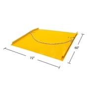 Diamond Plate Loading Dock Board 60in x 72in