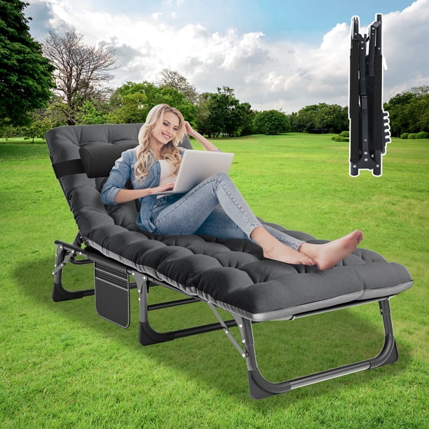 Docred Folding Camping Cot, 4Fold Sleeping Cots for Adults & Kids