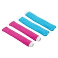 thumbnail image 1 of Unique Bargains Anti Skid Sweatband Badminton Tennis Racket Towel Grip Overgrip, Fuchsia/Sky Blue 4 Pack, 1 of 6