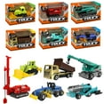 thumbnail image 3 of Education 164 Scale Alloy Construction Vehicle Set - Mini Engineering Trucks - 6 Pack with Blind Surprise for Collectors and Cake Toppers, 3 of 8