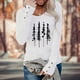 thumbnail image 2 of Casual mujer verano Sexy gradiente estampado Regular cuello redondo mujeres manga larga Top Fridja  czfsfas3289, 2 of 4