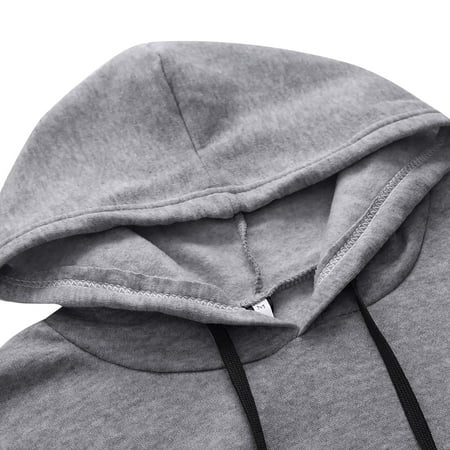 

Long Sleeve Shirts for Women Under Scrubs Women s fashion casual loose long sleeve solid color hooded sweatshirt blouse Long Sleeve Casual Tops