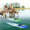 thumbnail image 3 of 2 Pack RC Boats 2.4G 10km/H High Speed Remote Control Boat for Kids and Adults  Fast RC Boats for Pools and Lakes with 4 Rechargeable Battery, 3 of 9