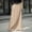 Khaki, variant on Style Flowy A Line Skirt Comfortable Casual Elastic Waist Printed Letter Design Midi Skirt A Line Skirts Women Pink S
