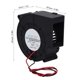 thumbnail image 2 of 12V 2.4A Doble Bola Mover Aire Ventilador Ventilador de refrigeración Ventilador Secador Inflable Picnic Camping BBQ Equipo de calefacción para fábrica EOTVIA NO, 2 of 6