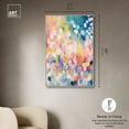 thumbnail image 5 of Joyful Rainfall II Canvas Modern Color Abstract by Art Remedy, Silver Frame, 30" x 45", 5 of 7