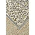 thumbnail image 3 of Okara Contemporary Transitional Rug, Gray/Lemon, 2ft - 2in x 4ft Accent Rug, 3 of 3