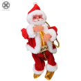 thumbnail image 6 of Luxtrada Electric Climbing Santa Claus on Beads Chain Musical Figure Christmas Ornament, 6 of 9