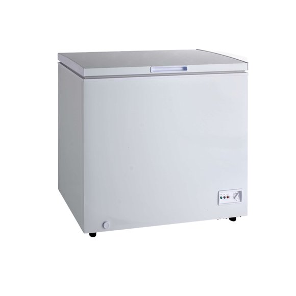 Omcan 46502 Congélateur Coffre Mobile de 37 Pouces avec (1) Panier - Blanc, 115 V