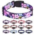thumbnail image 1 of Collares para perros HQYDDMI con estampado floral ajustables para perros, 1 of 5