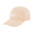 thumbnail image 3 of BET Dad Hat, Logo Adjustable Baseball Cap with Curved Brim, Blush, One Size, 3 of 5