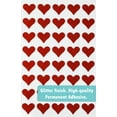 thumbnail image 2 of Red Heart Sticker Glitter Envelopes Seal Decorative Labels for Stationery, Paperwork, and Arts - 400 Pack by Royal Green, 2 of 7
