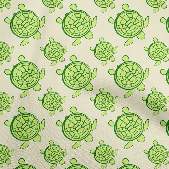oneOone Silk Tabby Lime Green Fabric Nautical Quilting Supplies Print Sewing Fabric By The Yard 42 Inch Wide