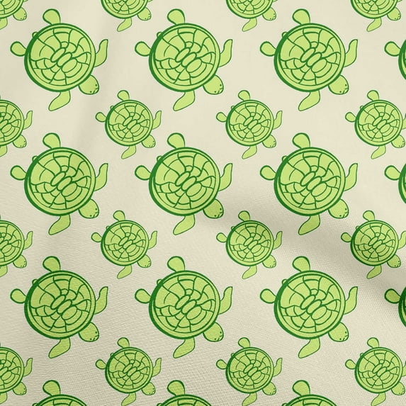 oneOone Velvet Lime Green Fabric Nautical Quilting Supplies Print Sewing Fabric By The Yard 58 Inch Wide