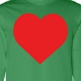 thumbnail image 4 of Inktastic Red Heart Long Sleeve T-Shirt, 4 of 5