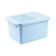 thumbnail image 1 of Caja sellada para almacenar arroz, dispensador de arroz sólido para harina, comida para gatos y perros. Azul, 1 of 9