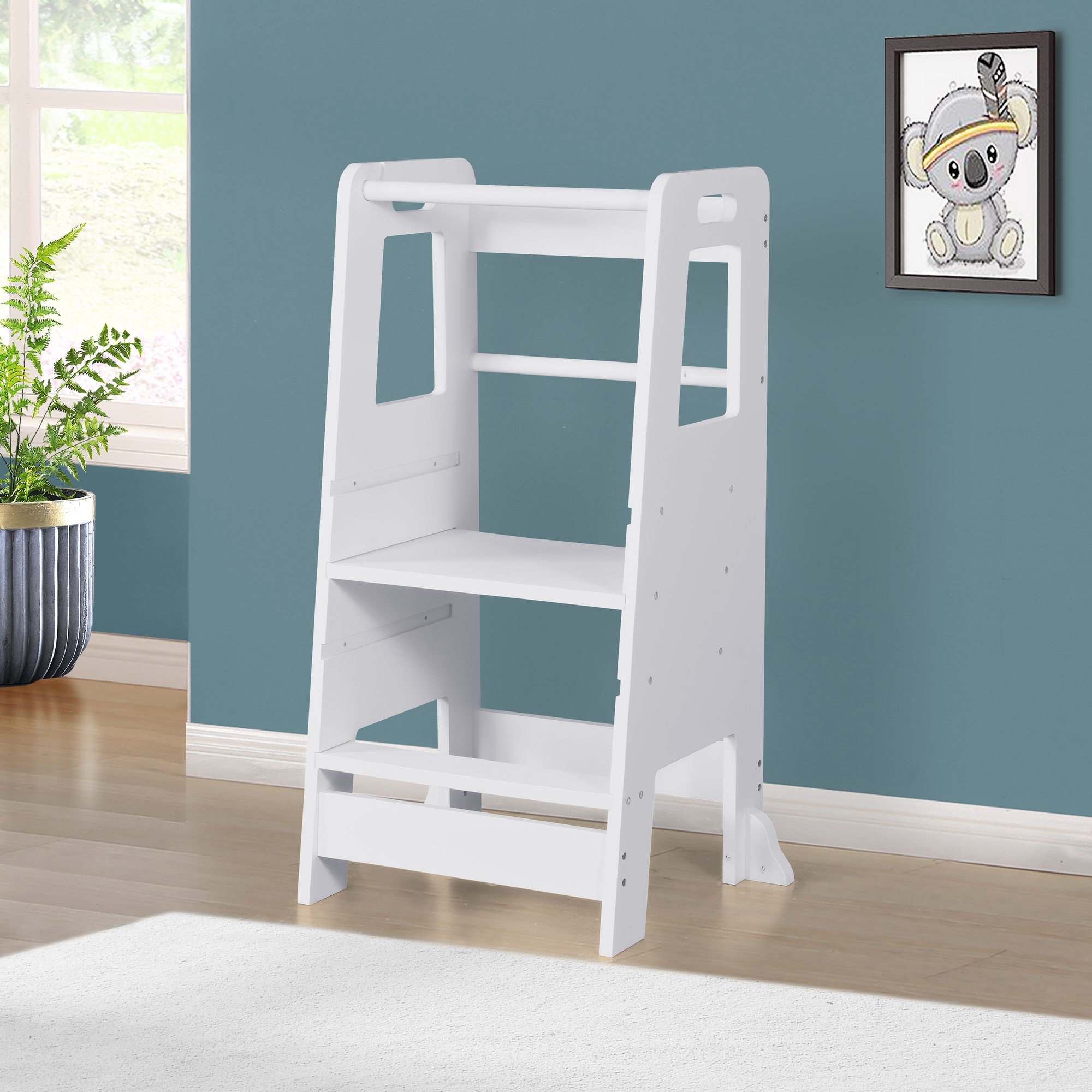 Sportaza kitchen step stool, toddler step tower，Step Stools for Kids