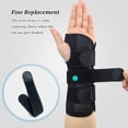 thumbnail image 3 of Greeniant Muñequera Tipo de pegatina Reemplazo transpirable Alivio del dolor Compresión Protector de soporte ajustable con placa de acero Ropa Deportiva, Zapatos Izquierda, 3 of 6