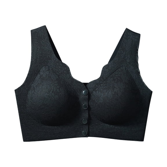 Bras for Women Front Closure Post Bra With Prosthesis Pockets Daily Wear Womens Seamless Jelly Bras 1 PC
