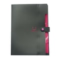 thumbnail image 2 of AuroraX Accordion Folders with 5 Pockets 1/3-Cut Tab,8.5x11 in Letter Size Expanding Black File Folder Organizer with Prongs Paper Office Accessories, 2 of 2