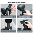 thumbnail image 6 of HOMPOW Motorcycle Phone Mount, Fits Most Handlebars, , 360° Adjustable, Compatible with iPhone, Samsung, All Cell Phone, 6 of 8